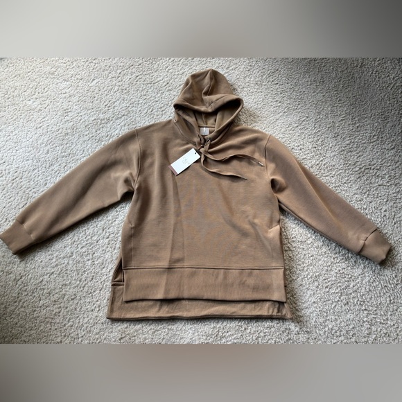 CALIA by Carrie Underwood Tops - CALIA Women’s SMALL Oversized Hoodie – Tan/Brown – New With Tags